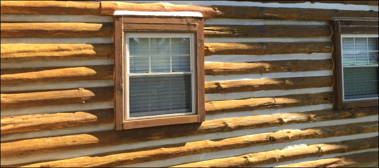 Log Home Whole Log Replacement  Eva, Alabama